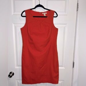 Banana Republic Women’s orange sleeveless dress - Size 12
